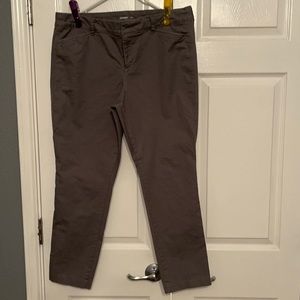 Old Navy Pixie skinny chinos grey & navy